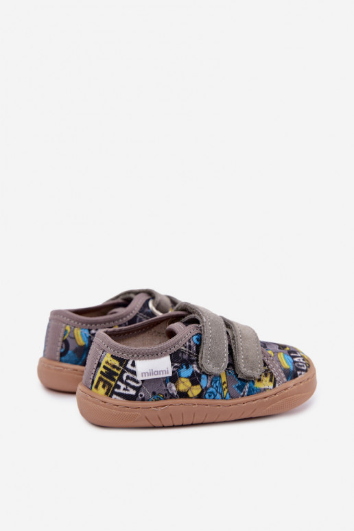 Zapatillas para niños Milami grises Saphira