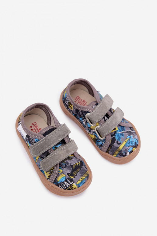 Zapatillas para niños Milami grises Saphira