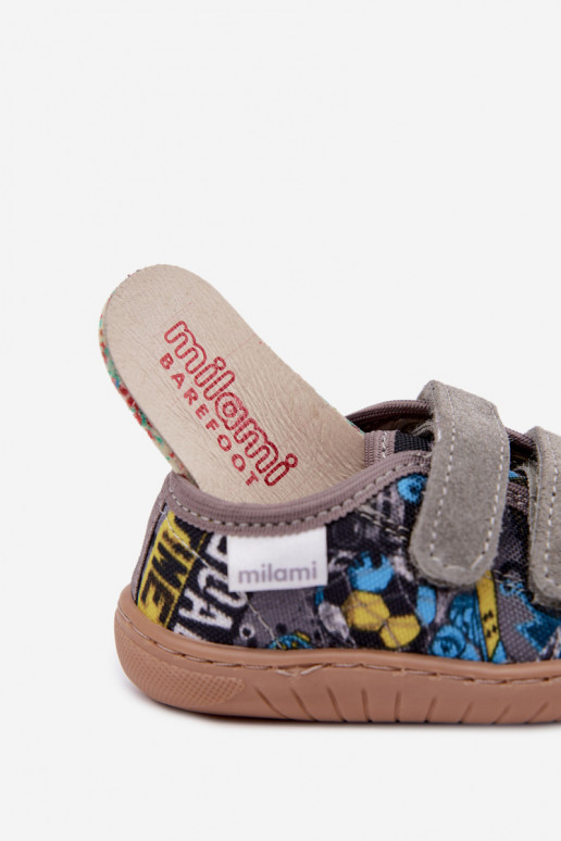 Zapatillas para niños Milami grises Saphira