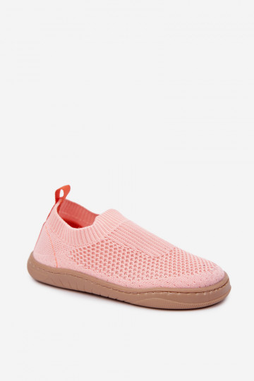 Zapatillas infantiles tipo slip-on Milami rosa claro