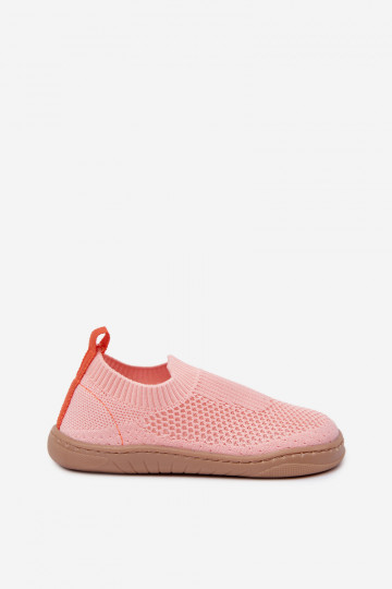 Zapatillas infantiles tipo slip-on Milami rosa claro 2