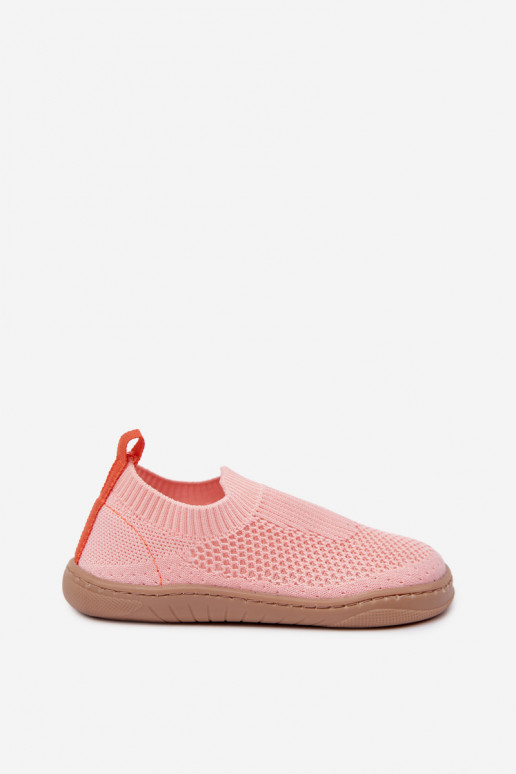 Zapatillas infantiles tipo slip-on Milami rosa claro