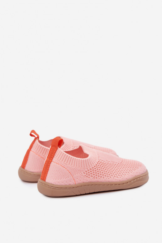 Zapatillas infantiles tipo slip-on Milami rosa claro