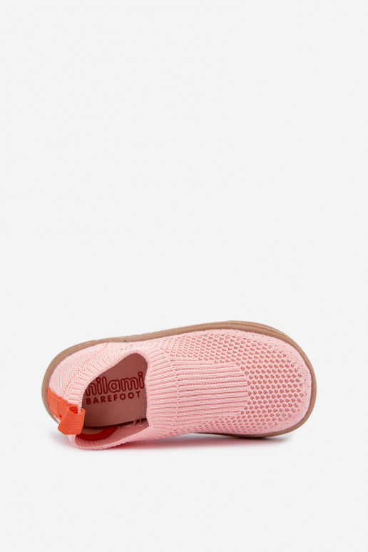 Zapatillas infantiles tipo slip-on Milami rosa claro
