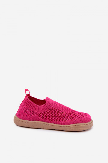 Zapatillas infantiles tipo slip-on Milami rosa 2