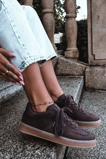 Zapatillas de mujer Big Star color chocolate 2