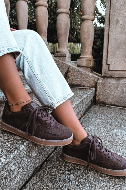 Zapatillas de mujer Big Star color chocolate