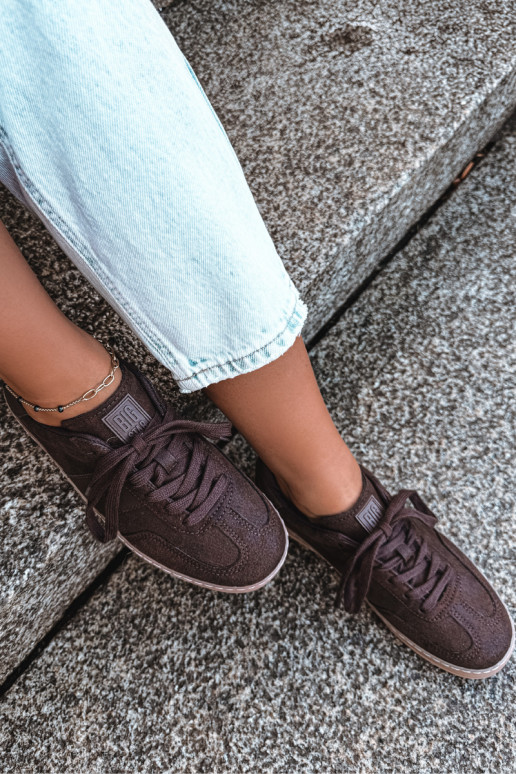 Zapatillas de mujer Big Star color chocolate