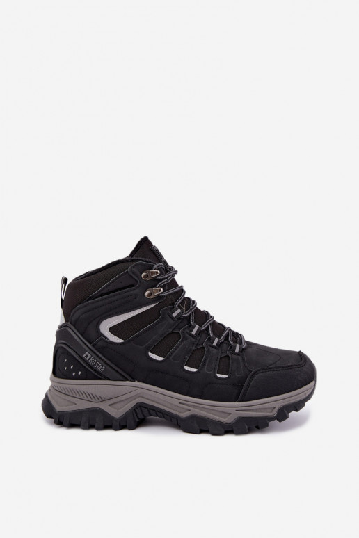 botas de senderismo aisladas para hombres Big Star UU174317 color negro