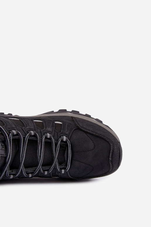 botas de senderismo aisladas para hombres Big Star UU174317 color negro