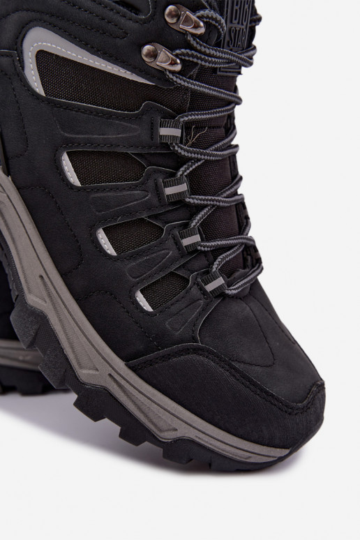 botas de senderismo aisladas para hombres Big Star UU174317 color negro
