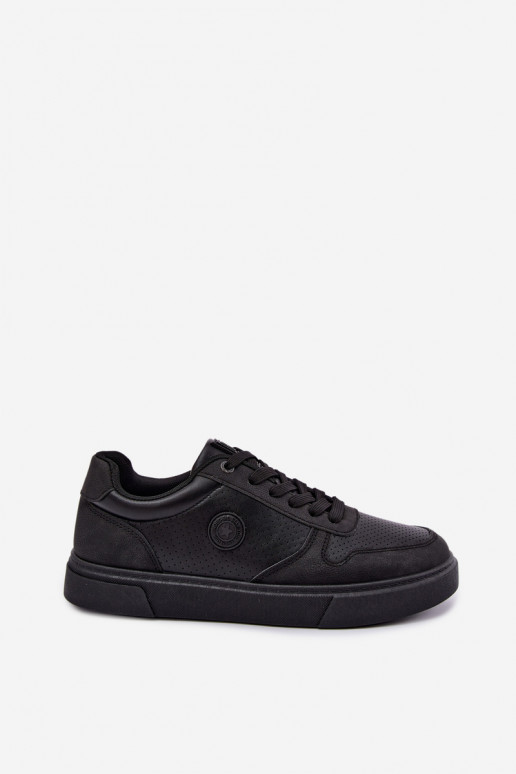 botas de estilo sneaker para hombres Big Star UU174327 color negro