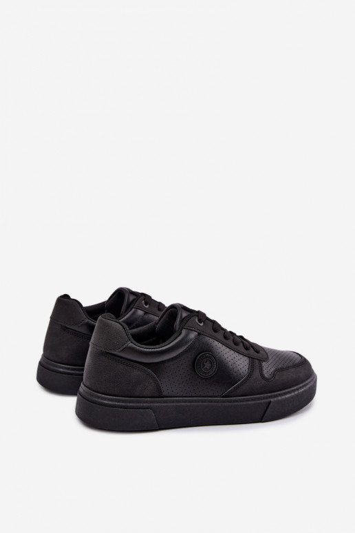botas de estilo sneaker para hombres Big Star UU174327 color negro