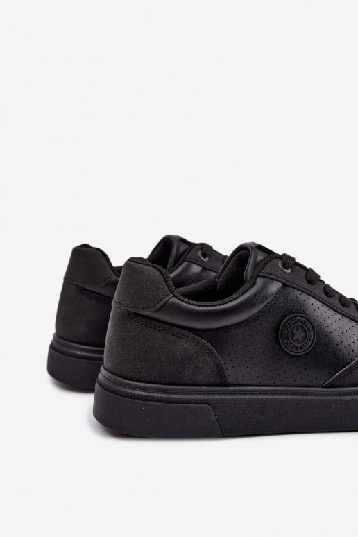 botas de estilo sneaker para hombres Big Star UU174327 color negro