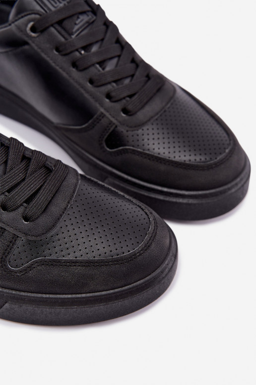 botas de estilo sneaker para hombres Big Star UU174327 color negro