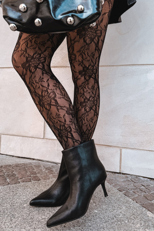 Botines con tacones finos y aislamiento, tipo slip-on Big Star UU274494 negros