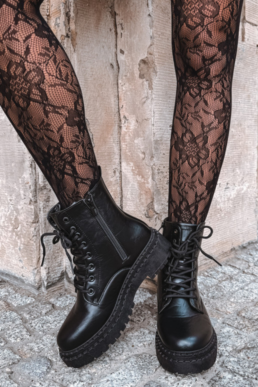 Botines de mujer Big Star UU274816 en negro