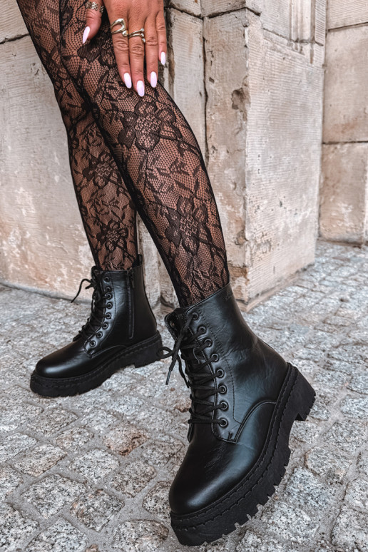 Botines de mujer Big Star UU274816 en negro