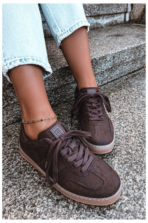 Zapatillas de mujer Big Star color chocolate