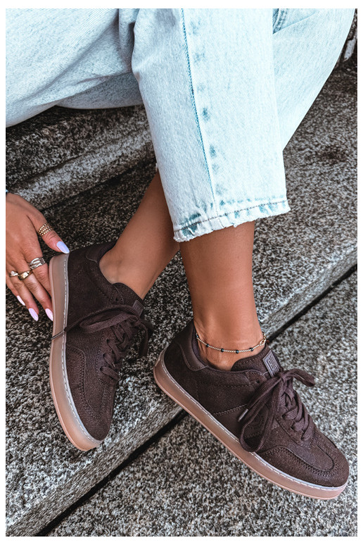 Zapatillas de mujer Big Star color chocolate