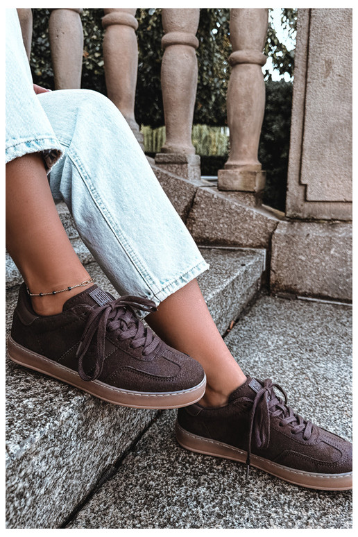 Zapatillas de mujer Big Star color chocolate