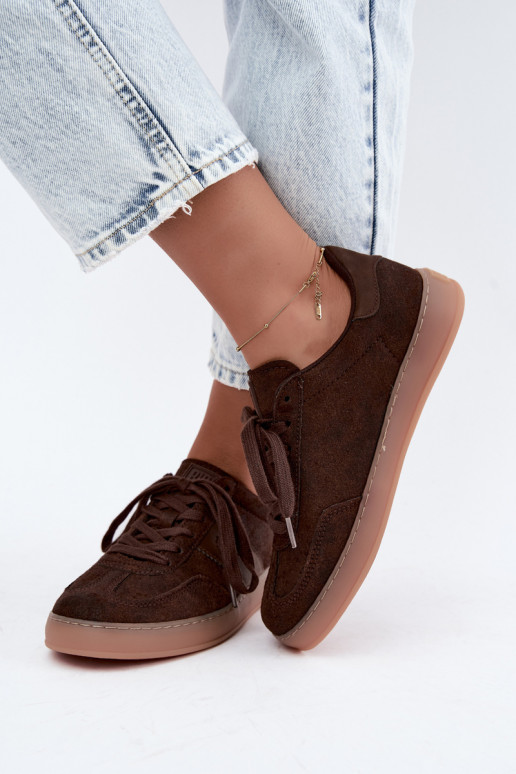 Zapatillas de mujer Big Star color chocolate