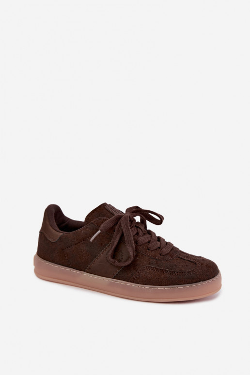 Zapatillas de mujer Big Star color chocolate