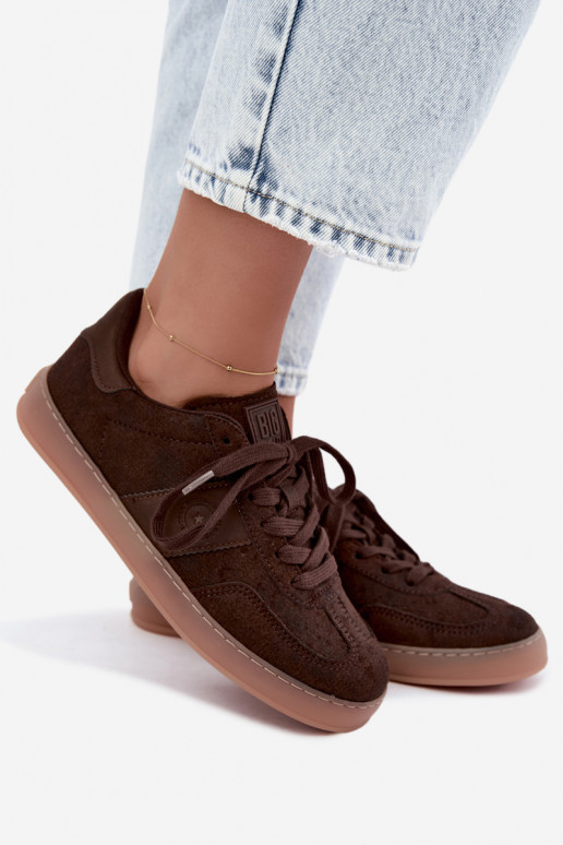 Zapatillas de mujer Big Star color chocolate