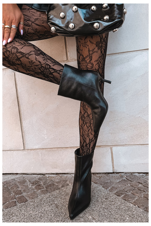 Botines con tacones finos y aislamiento, tipo slip-on Big Star UU274494 negros