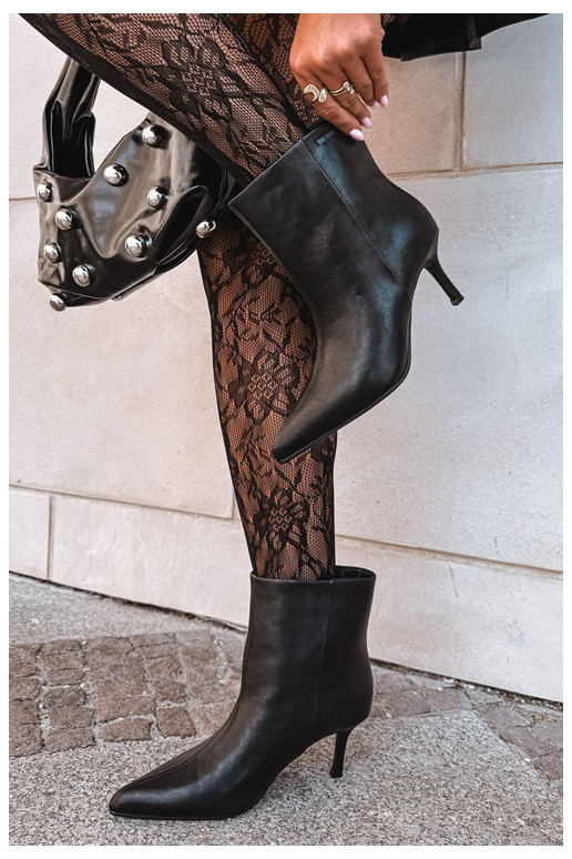 Botines con tacones finos y aislamiento, tipo slip-on Big Star UU274494 negros