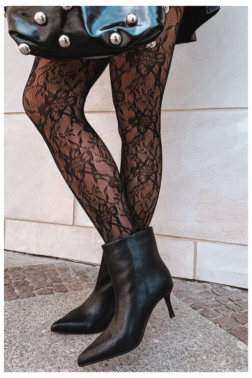 Botines con tacones finos y aislamiento, tipo slip-on Big Star UU274494 negros