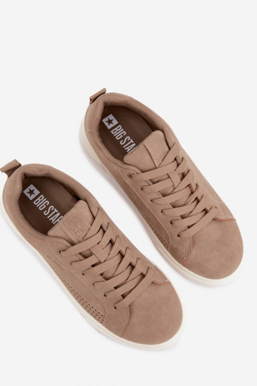 Zapatillas para hombres Big Star UU174322 color arena