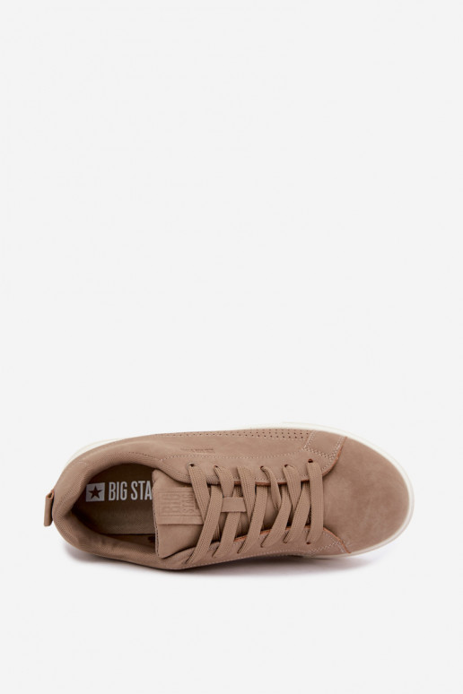 Zapatillas para hombres Big Star UU174322 color arena