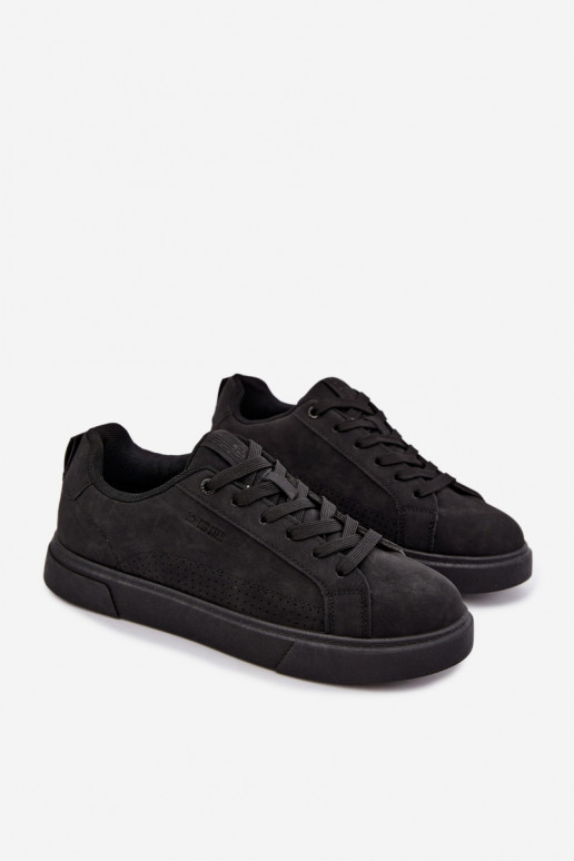 Zapatillas para hombres Big Star UU174320 color negro