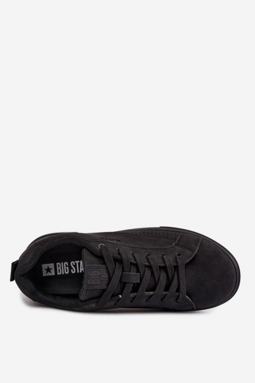 Zapatillas para hombres Big Star UU174320 color negro