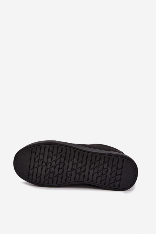 Zapatillas para hombres Big Star UU174320 color negro