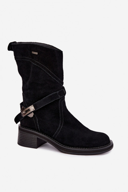 botines aislados para mujeres Big Star UU274608 en negro