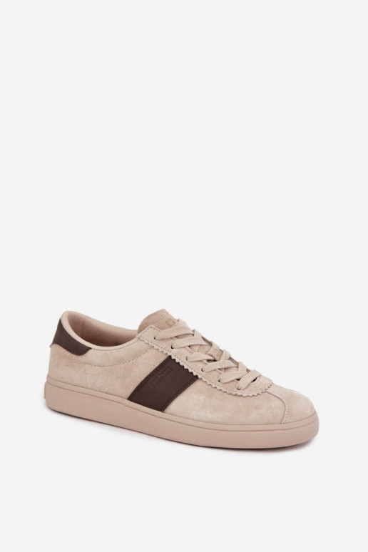 Zapatillas de mujer de ante sintético Big Star UU274440 en arena