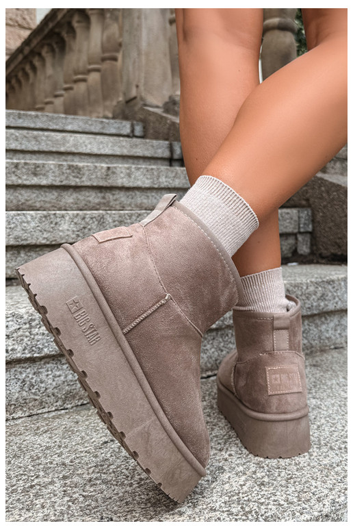Botas de nieve con plataforma Big Star UU274224 en arena