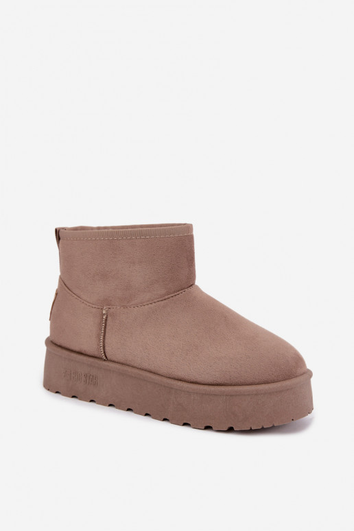 Botas de nieve con plataforma Big Star UU274224 en arena
