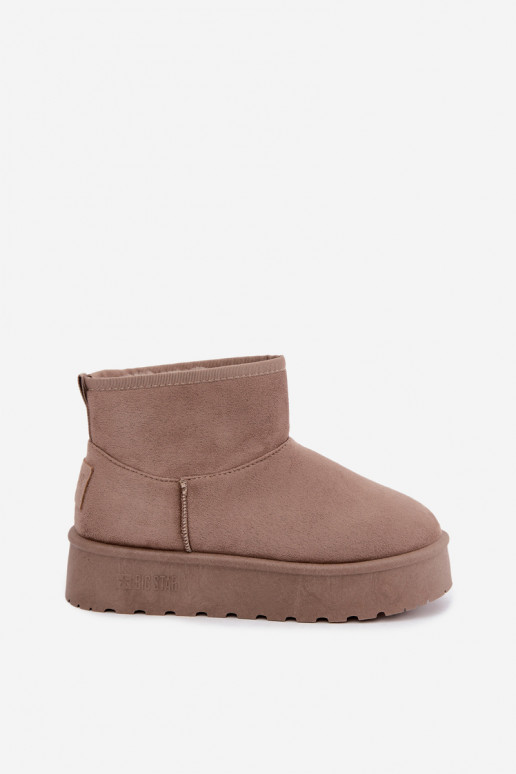 Botas de nieve con plataforma Big Star UU274224 en arena
