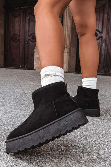 Botas de nieve con plataforma Big Star UU274222 en negro