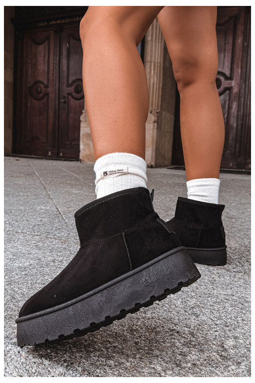 Botas de nieve con plataforma Big Star UU274222 en negro