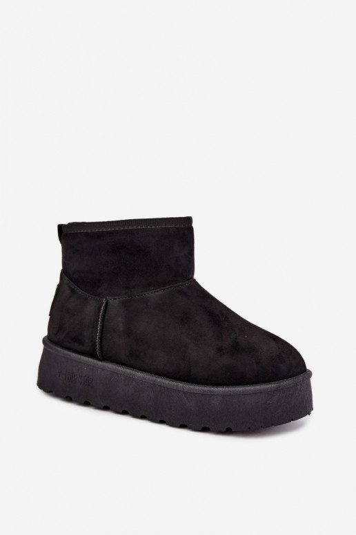 Botas de nieve con plataforma Big Star UU274222 en negro