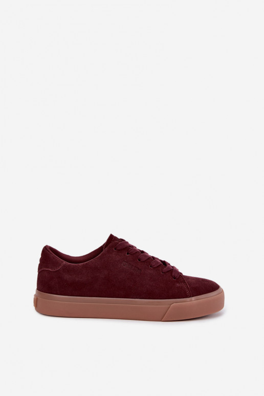 Zapatillas de mujer Big Star UU274242 en burdeos