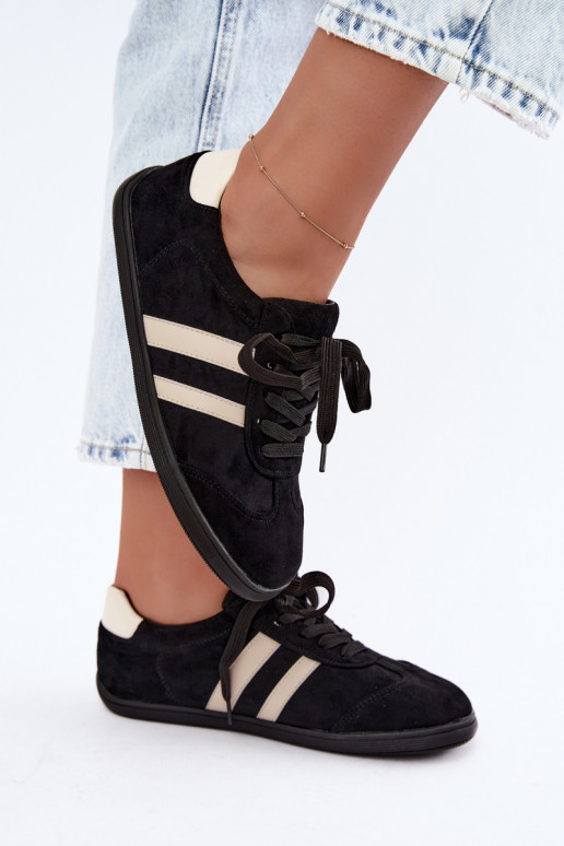 Zapatillas para mujeres Barefoot color negro Kessy