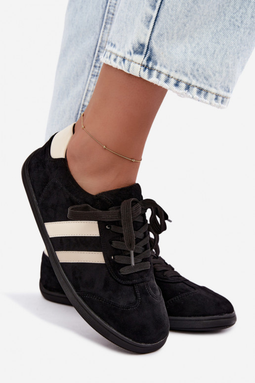 Zapatillas para mujeres Barefoot color negro Kessy