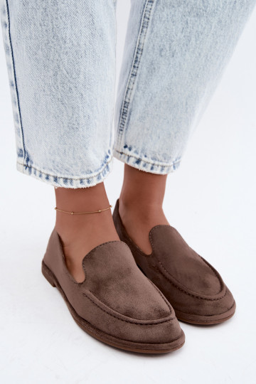 Mocasines para mujeres color arcilla Mireliah