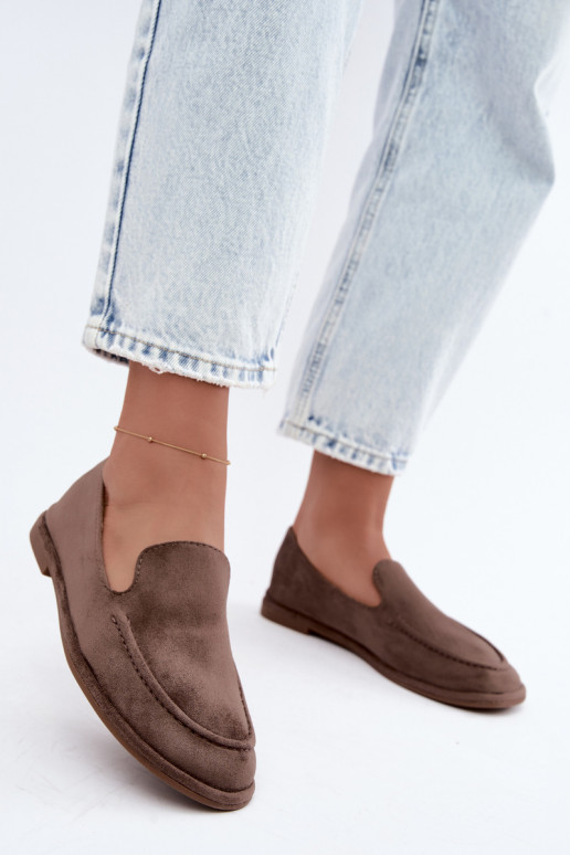 Mocasines para mujeres color arcilla Mireliah