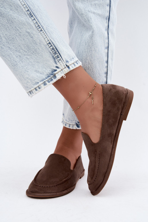 Mocasines para mujeres color arcilla Mireliah